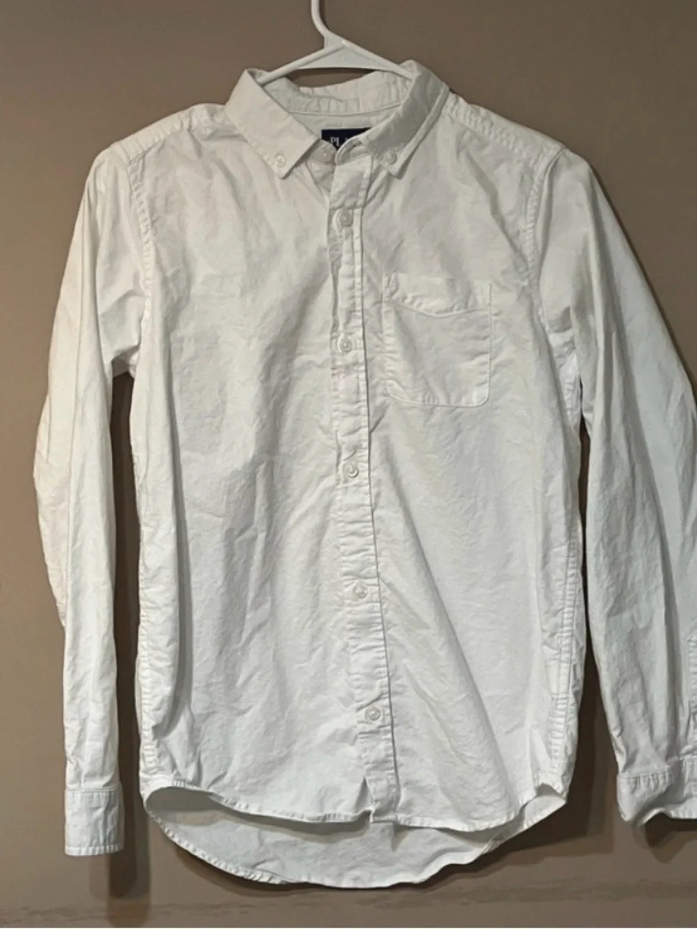 The Children's Place White Button-Down Shirt